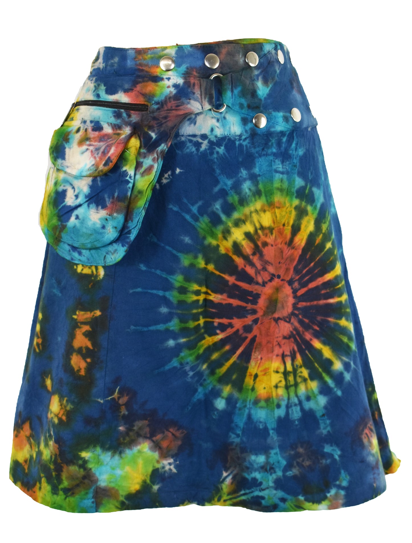 Tie Dye Popper Skirt