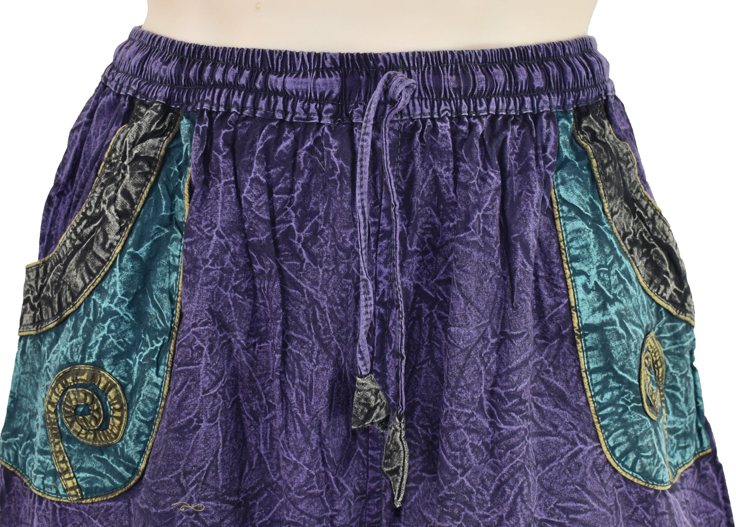 Stonewashed Harem Trouser
