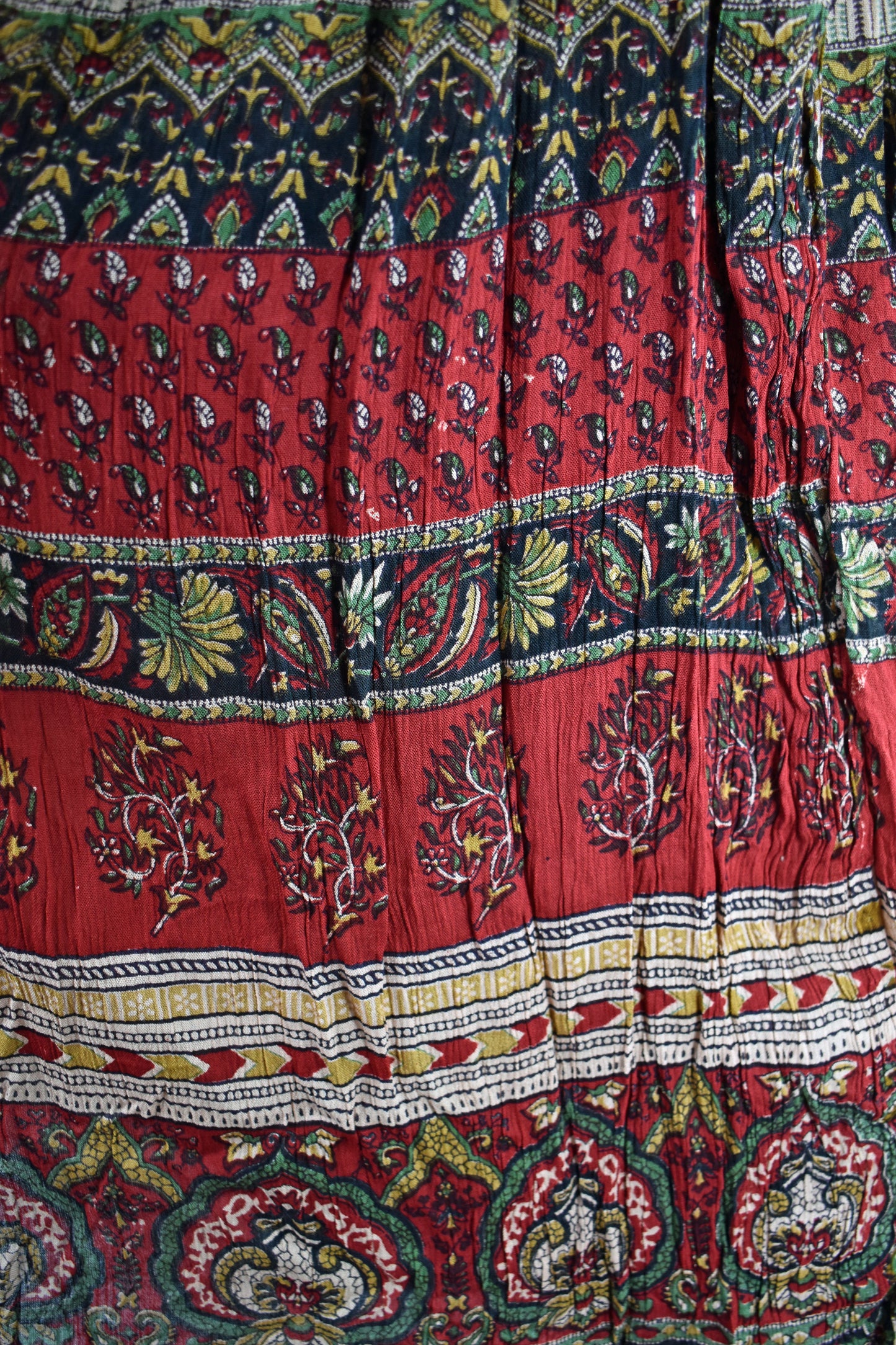 Indian Rayon Skirt