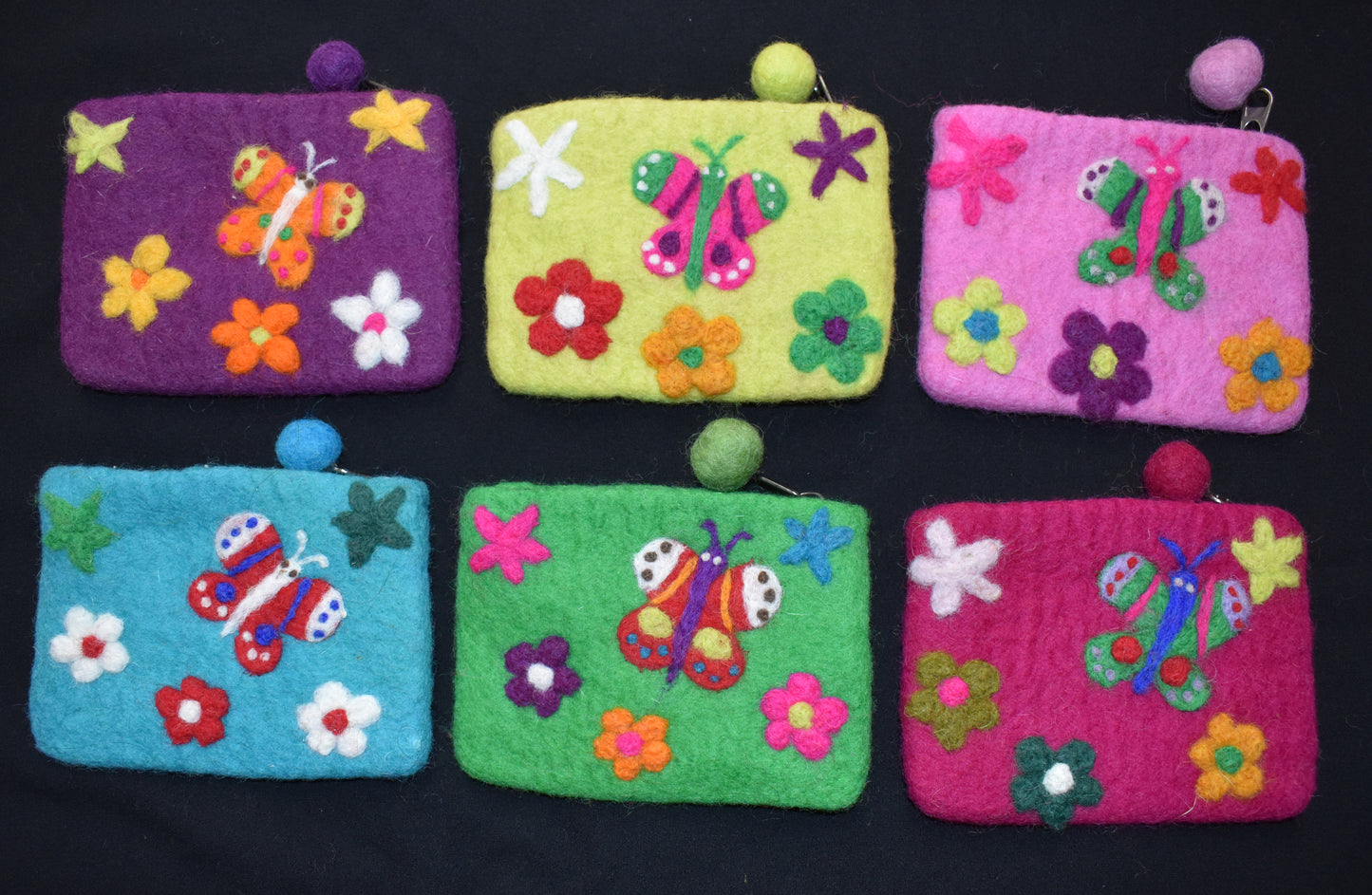 Felt Purses - Butterfly