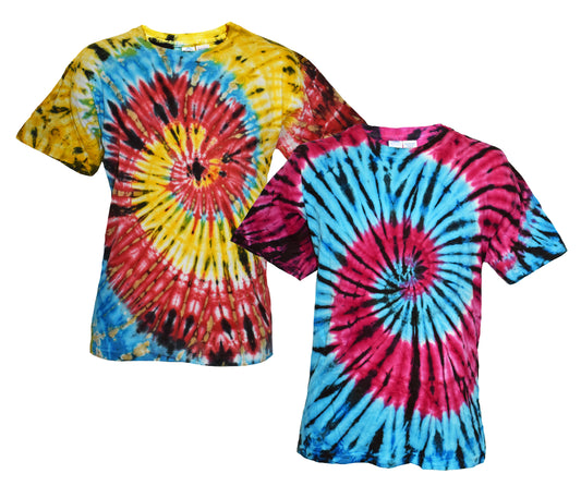Short Sleeve Tie Dye Top