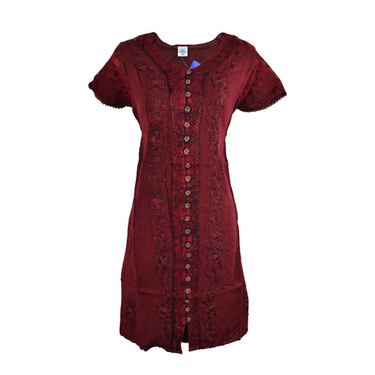 Knee Length Floral Dress