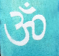 Painted Om Ash Catcher