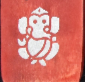 Painted Ganesh Elephant Ash Catcher