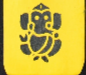 Painted Ganesh Elephant Ash Catcher