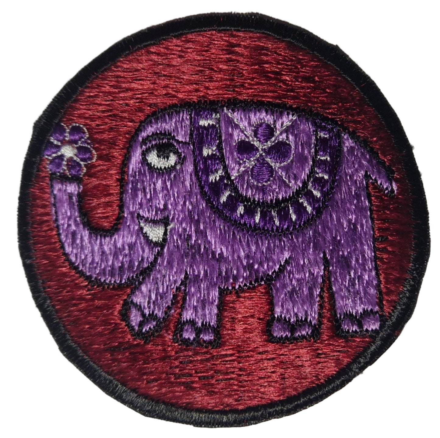 Elephant Sew on Patch 8cm