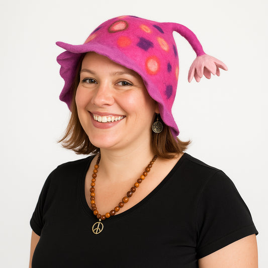 Felt Hat - Flower Pixie