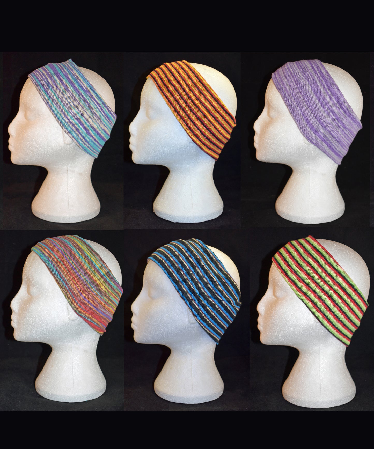Striped Cotton Hair Band