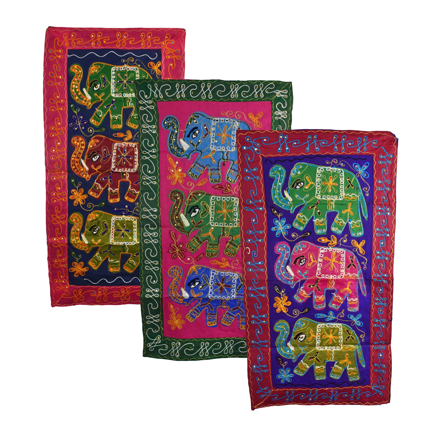 Elephant Wall Hanging Table Runner