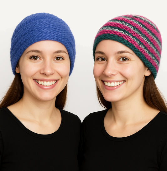 Ribbed Wool Beanies