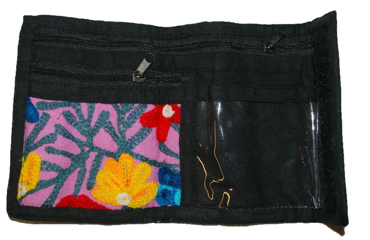 Kashmiri Cotton Embroidered Wallet
