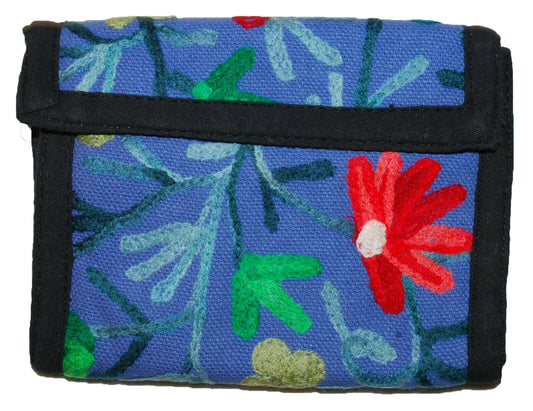 Kashmiri Cotton Embroidered Wallet