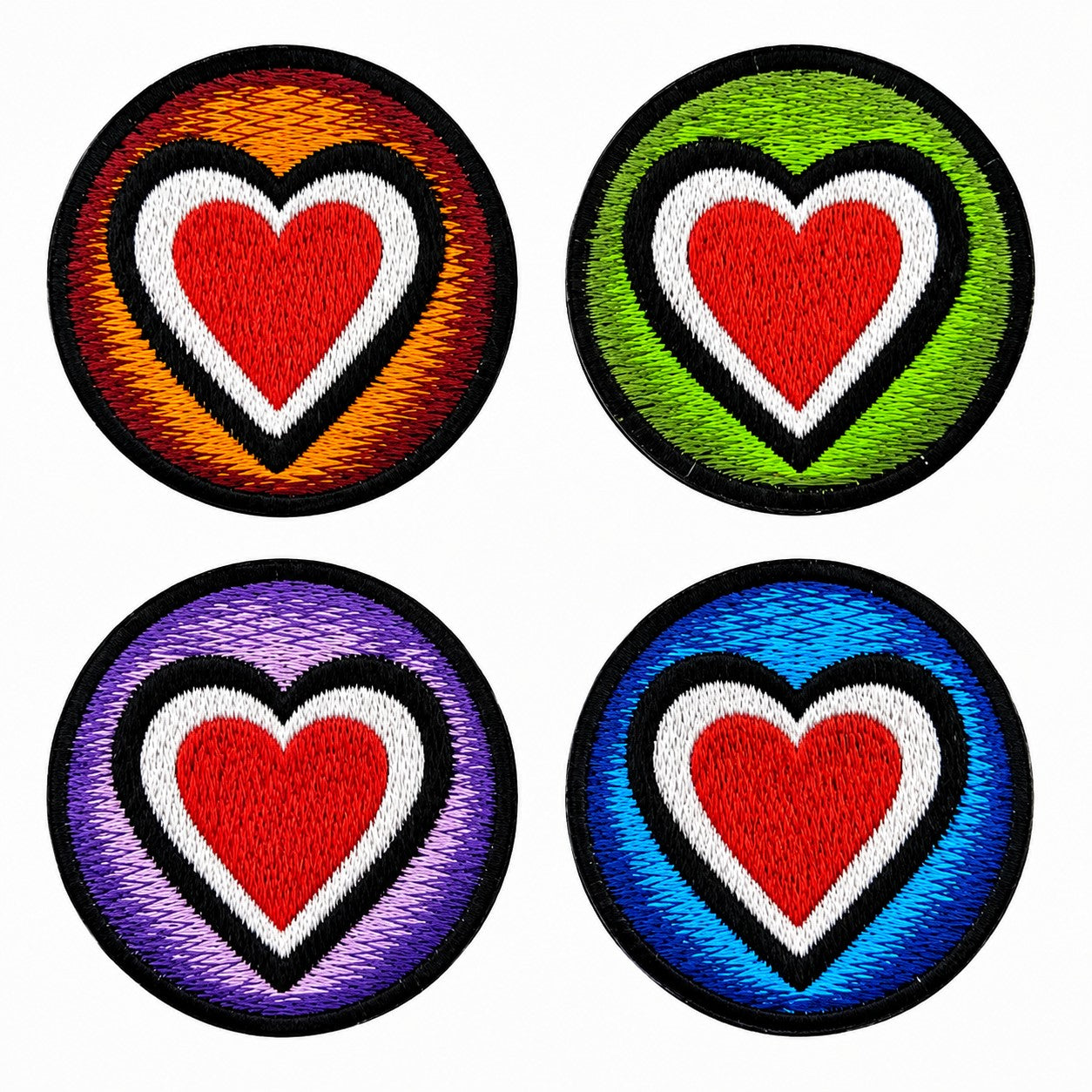 Love Sew on Patch 8cm