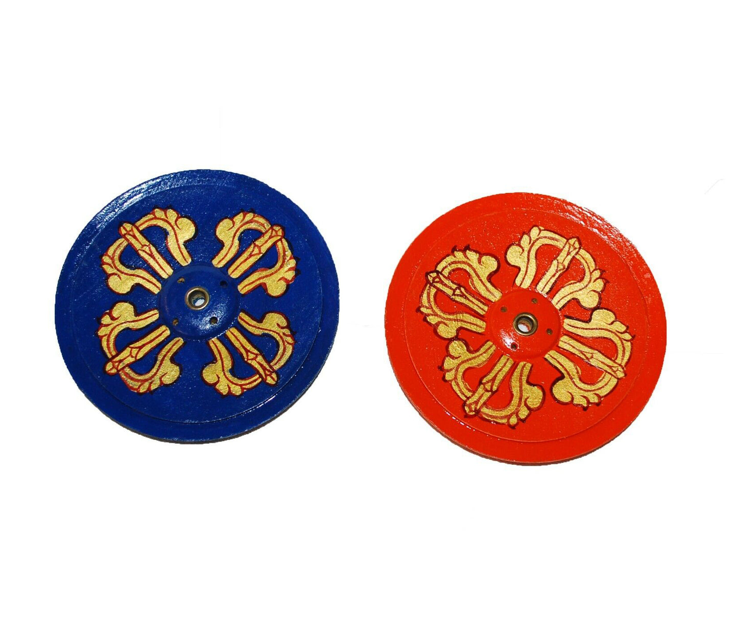 Round Vajra Dorje Incense Holder