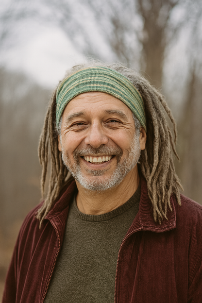 Striped Cotton Hair Band