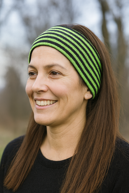 Striped Cotton Hair Band