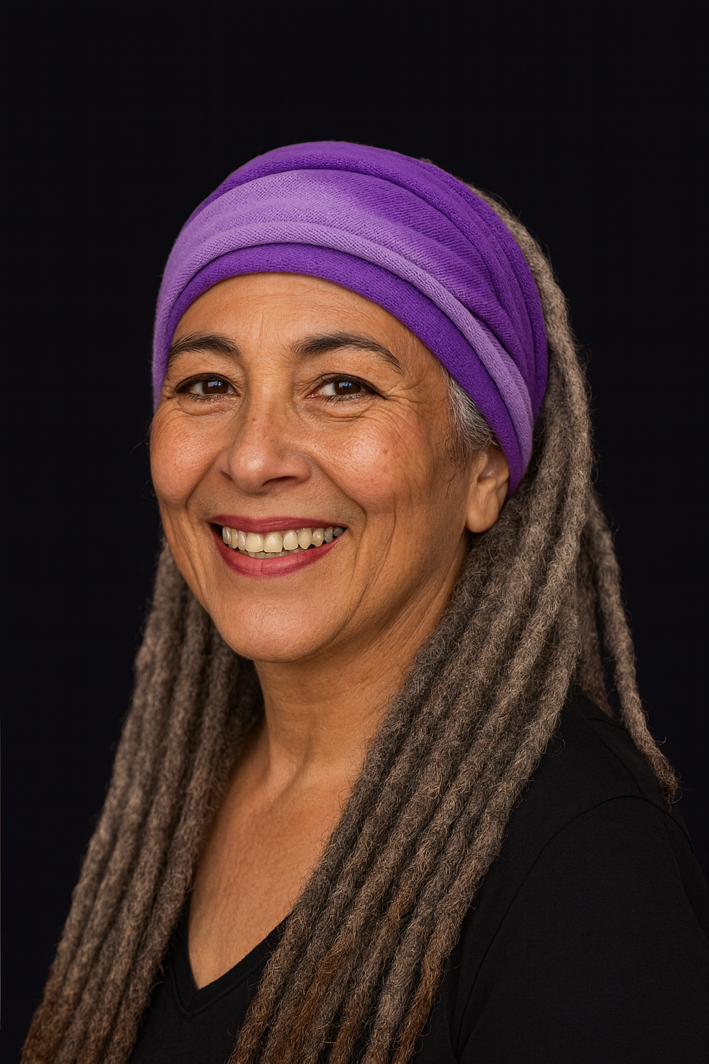 Double Length Tie Dye Cotton Hair Band