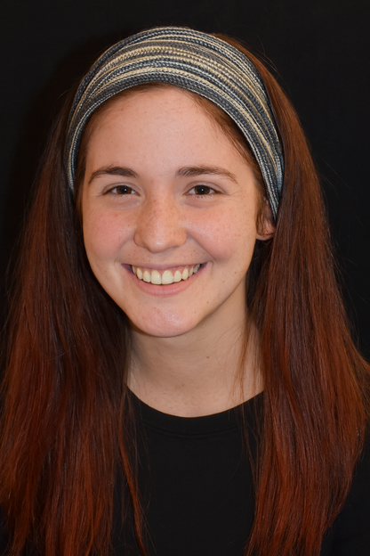 Double Length Striped Cotton Hair Band