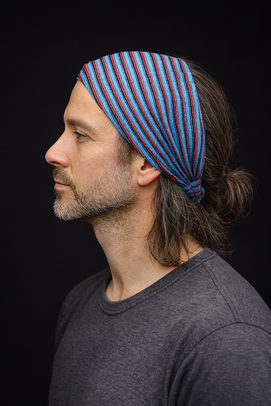 Woven Cotton Bandana Hair Band