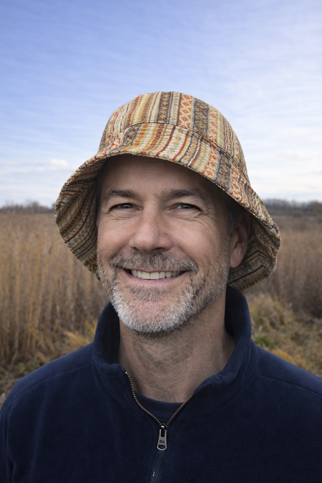 Woven Cotton Bucket Hat