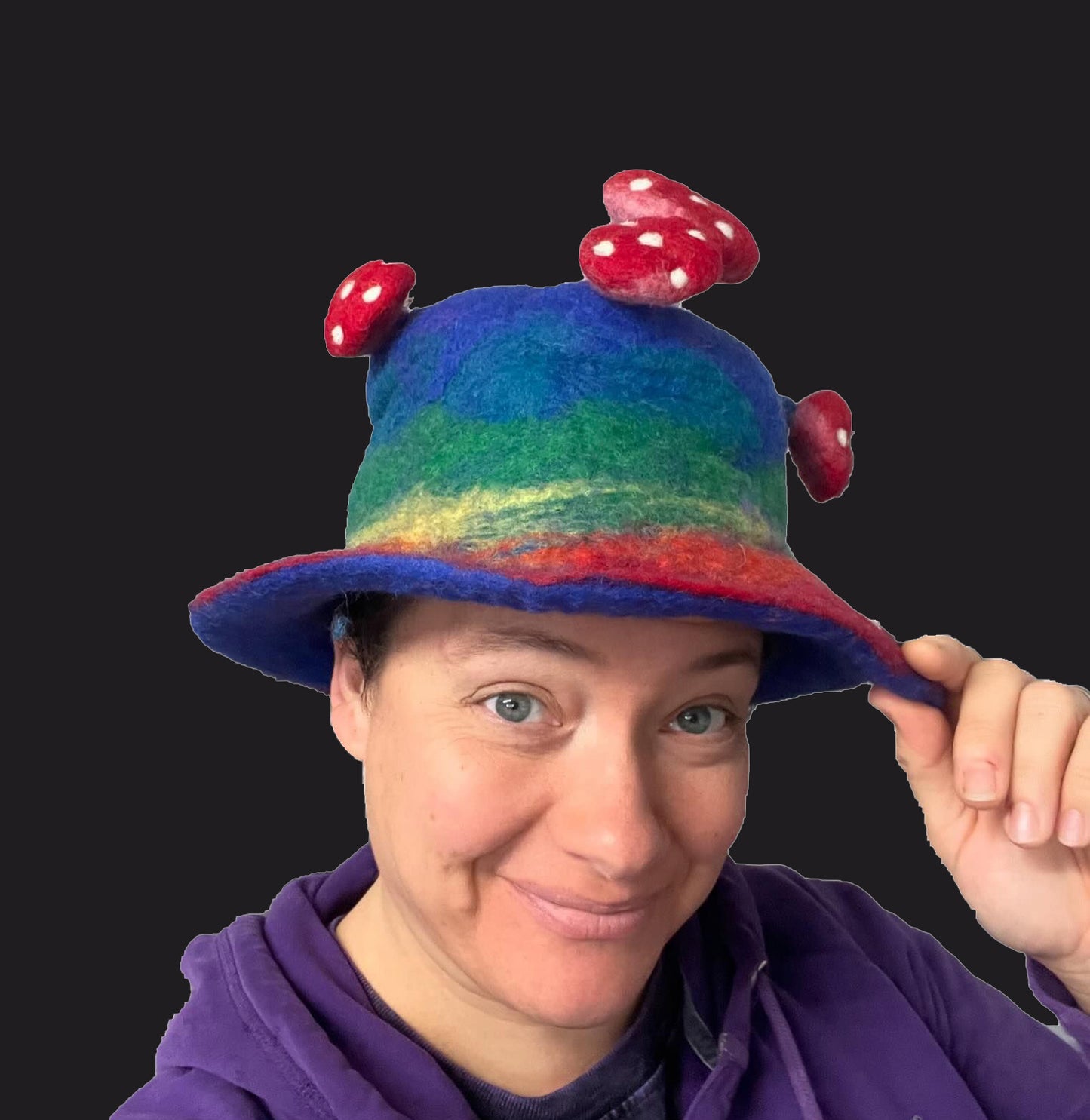 Mushroom Felt Hat