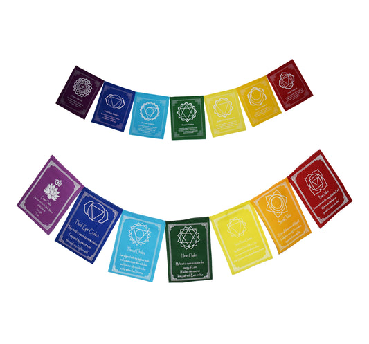 7 Chakra Hanging Flags