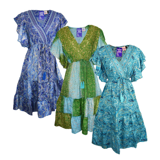 Frill Sleeve Dress