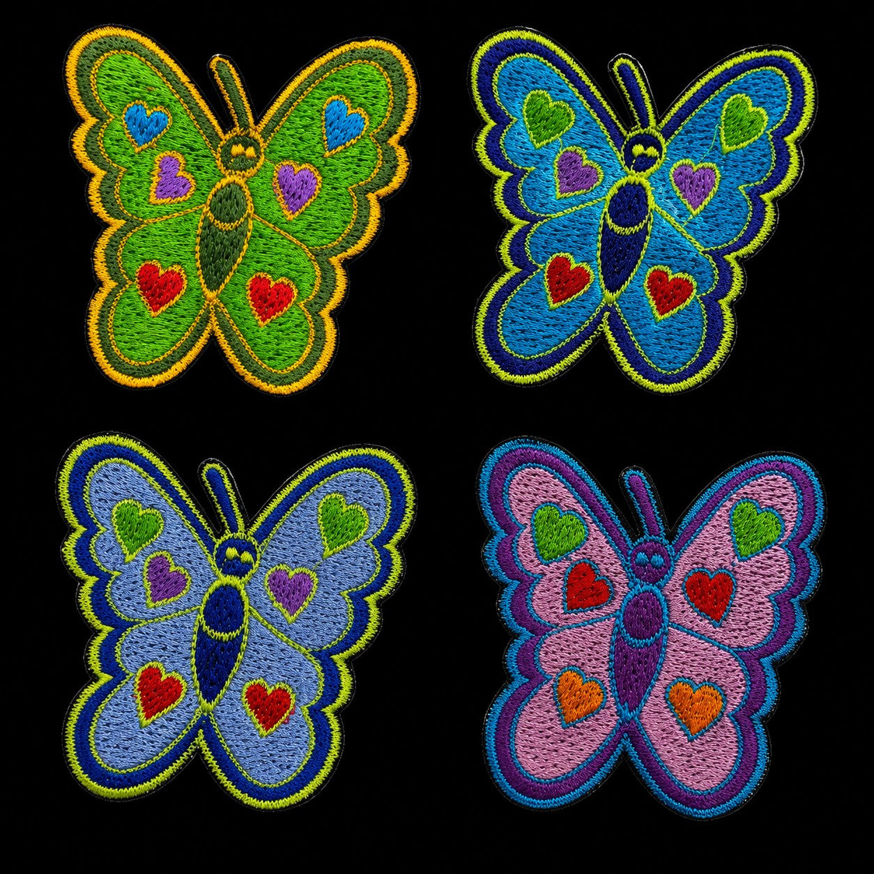 Butterfly Cutout Sew on Patch 8cm