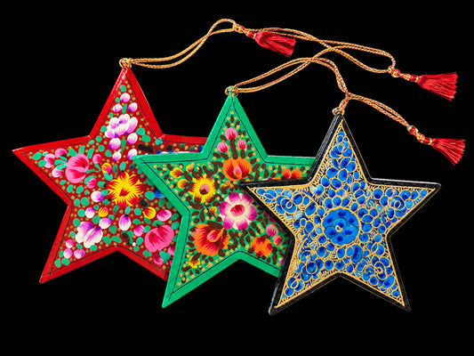 Festive Star Baubles