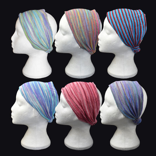 Woven Cotton Bandana Hair Band
