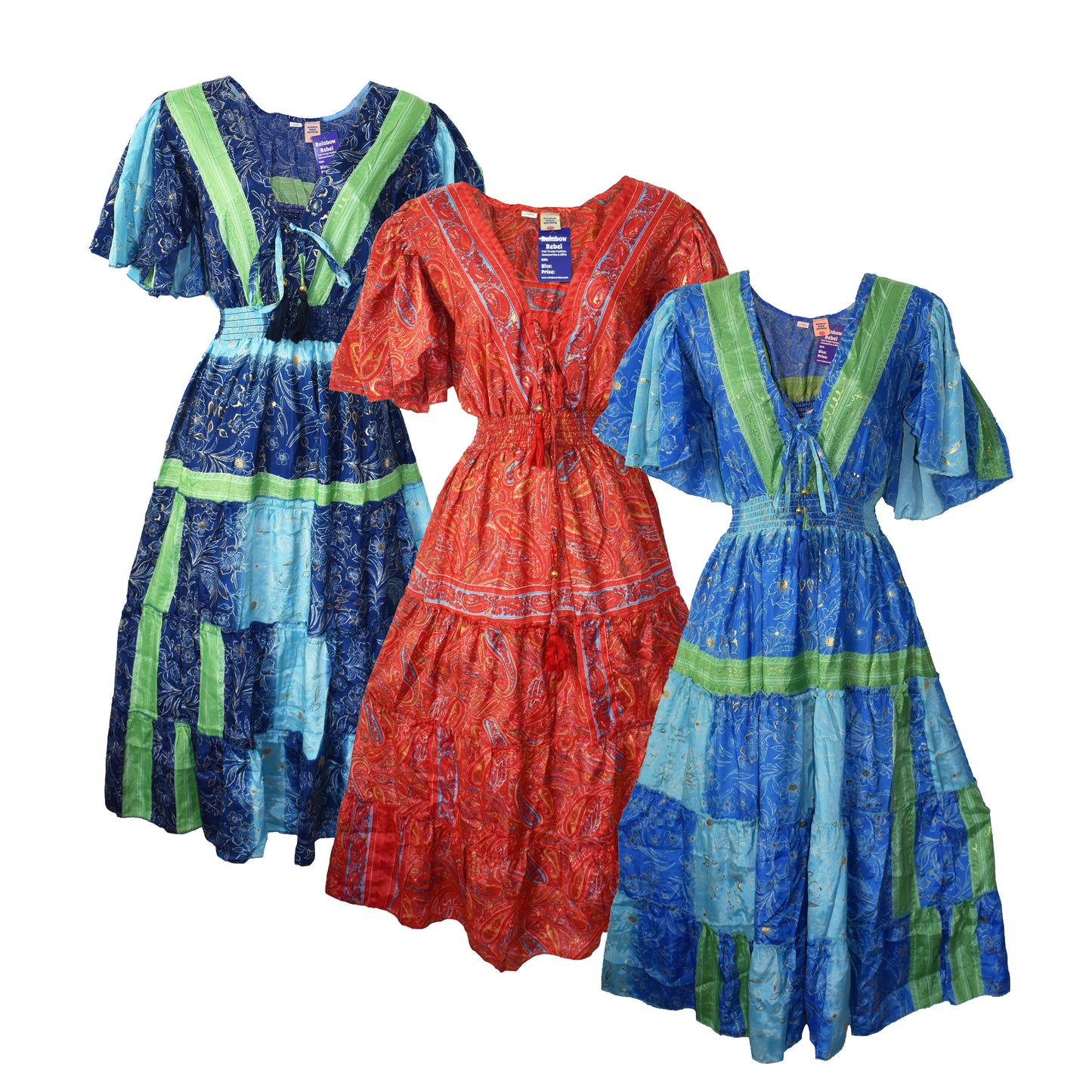 Angel Sleeve Dress