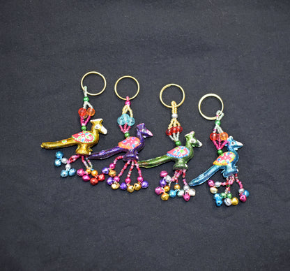 Peacock Keyring