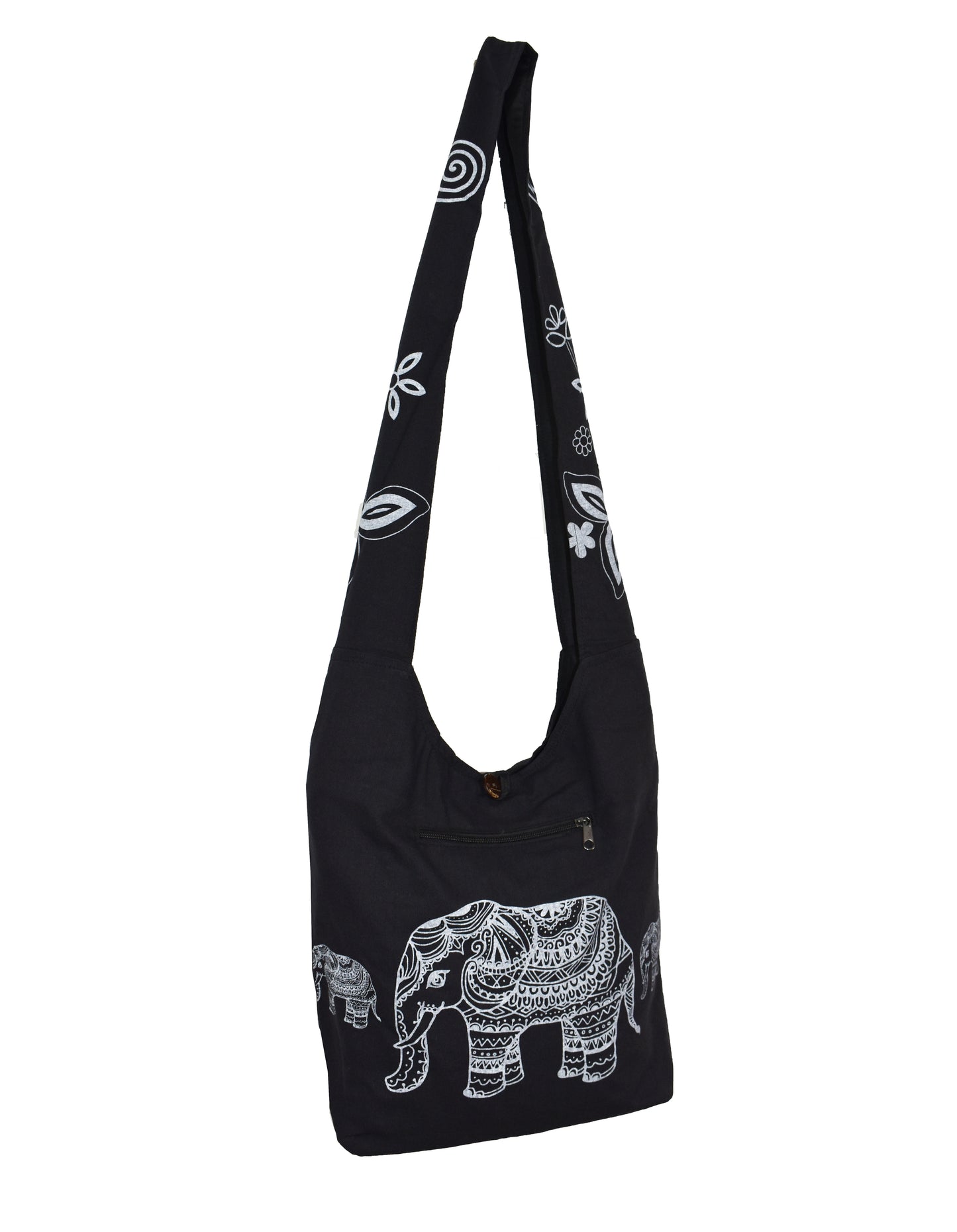 Elephant Print Sadhu Shoulder Bag