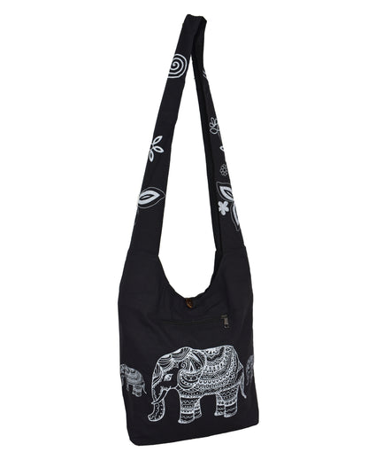 Elephant Print Sadhu Shoulder Bag