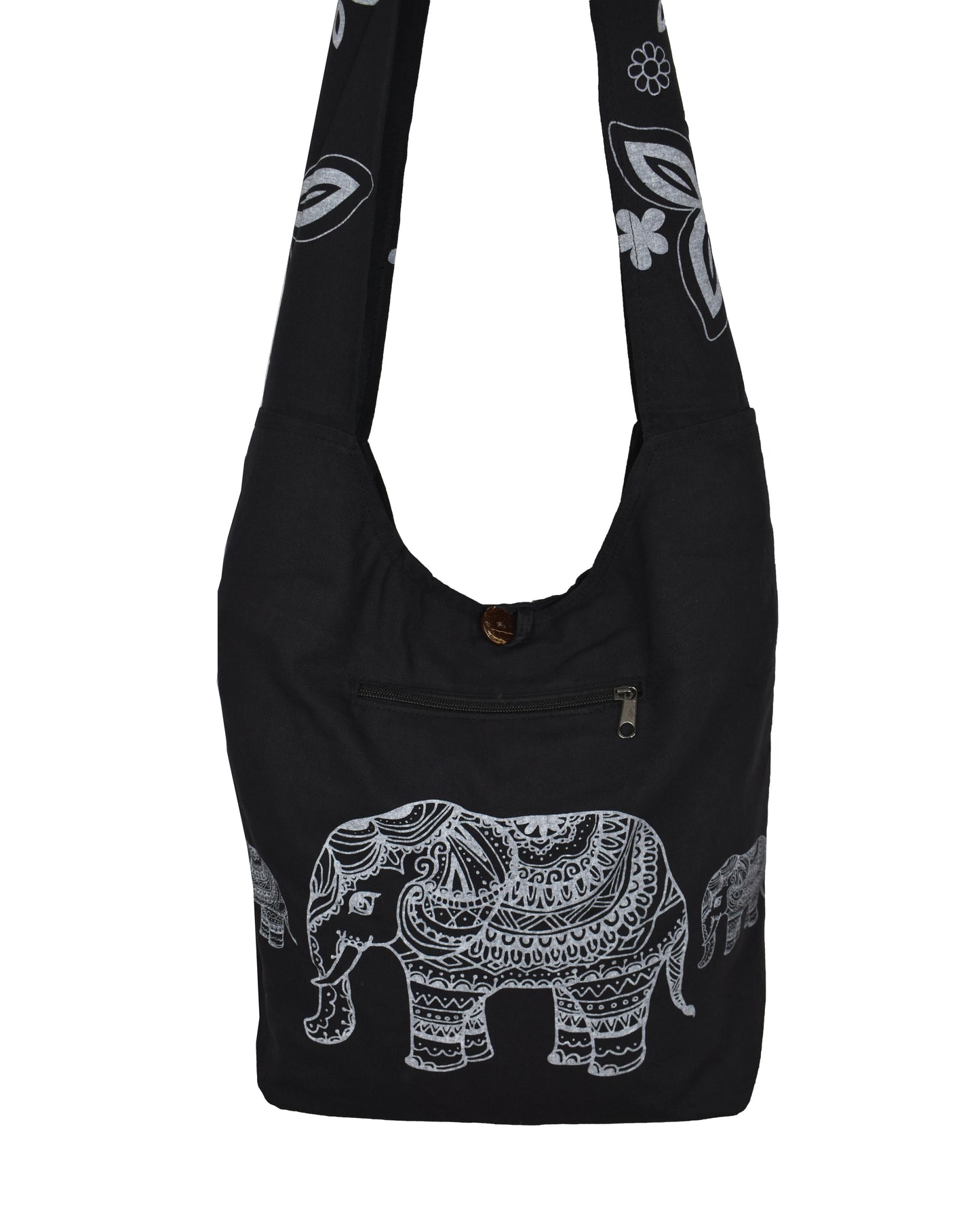 Elephant Print Sadhu Shoulder Bag