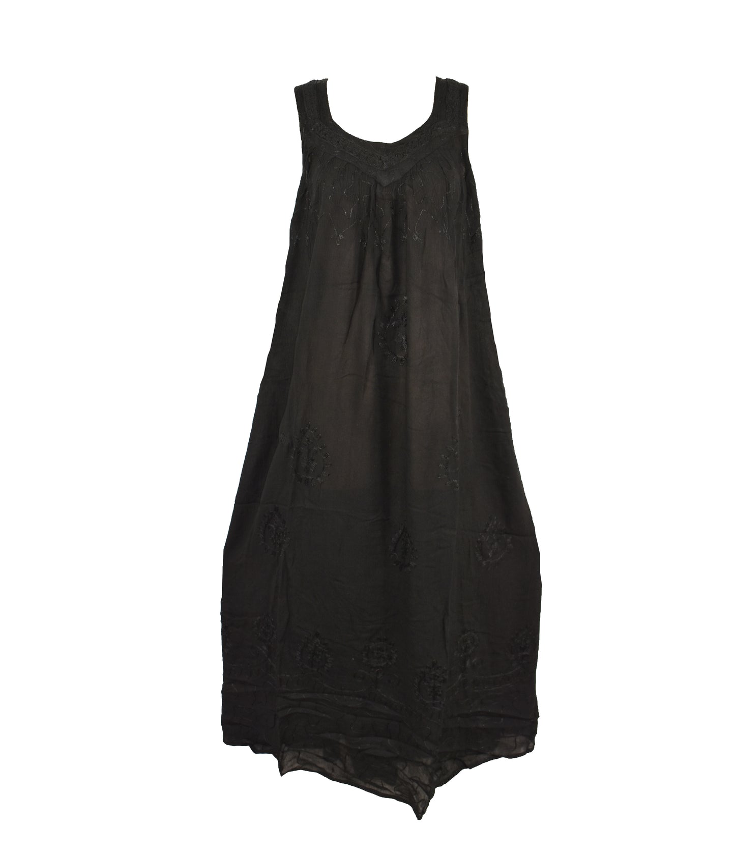 Gaia Embroidered Umbrella Dress