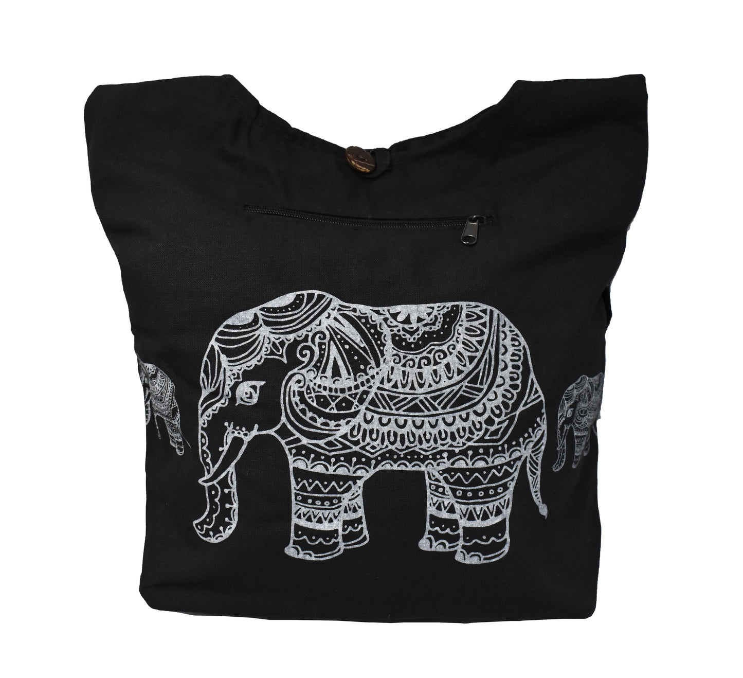 Elephant Print Sadhu Shoulder Bag
