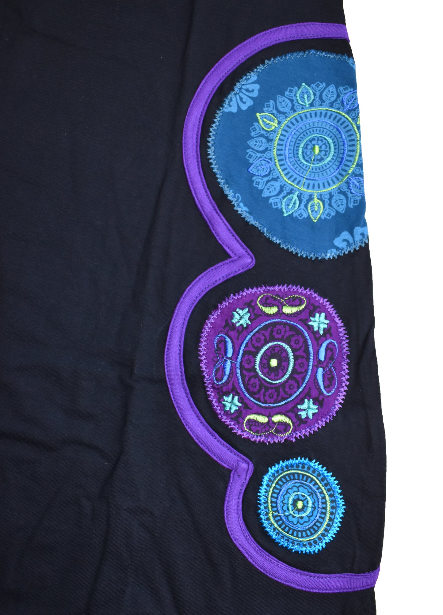 Orb Embroidered Cotton Dress