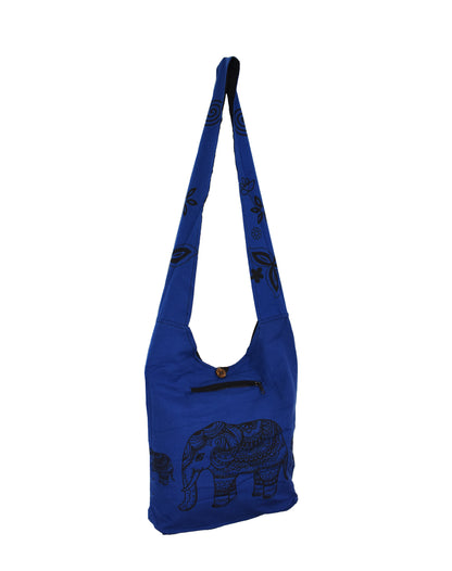 Elephant Print Sadhu Shoulder Bag
