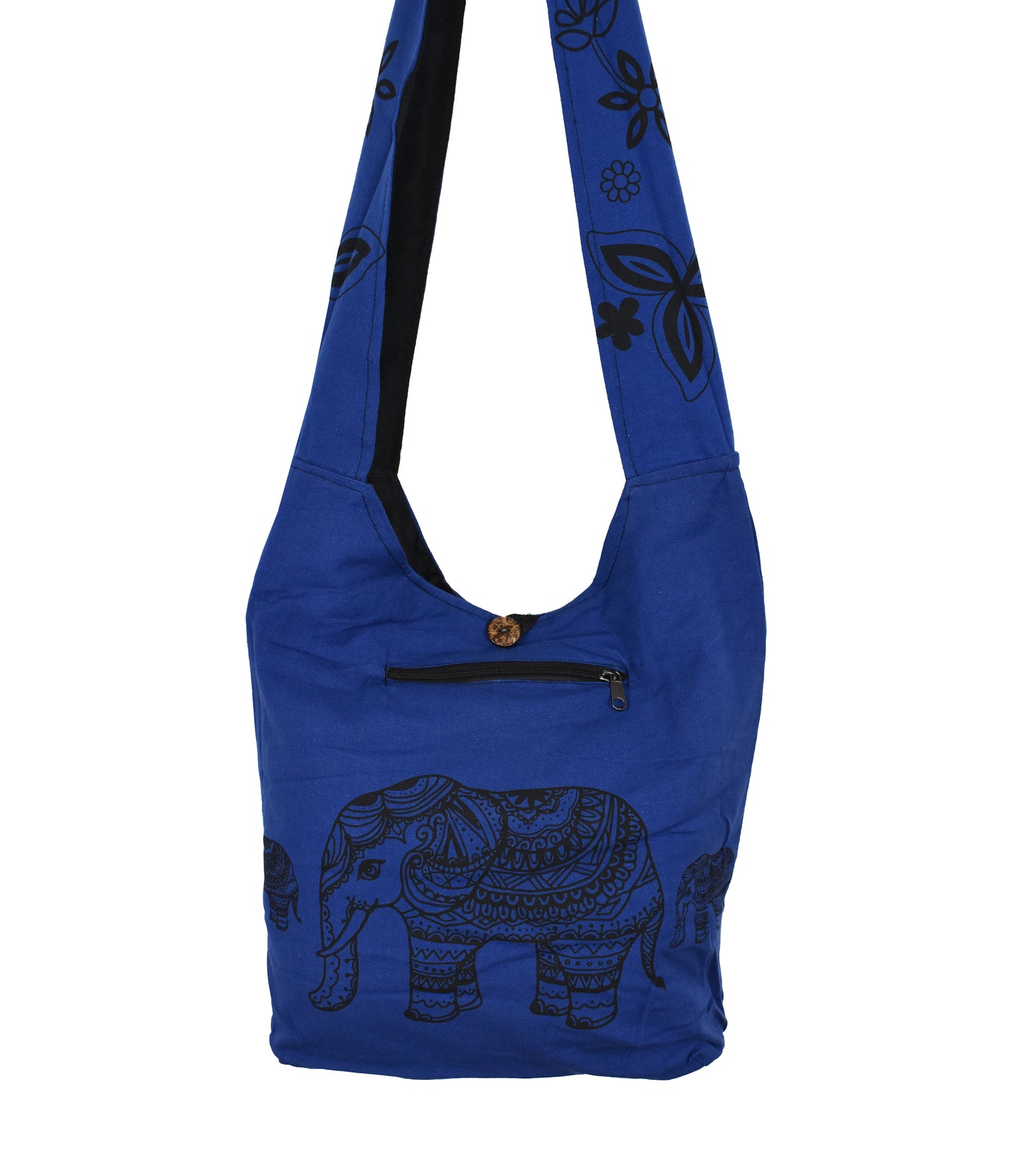 Elephant Print Sadhu Shoulder Bag