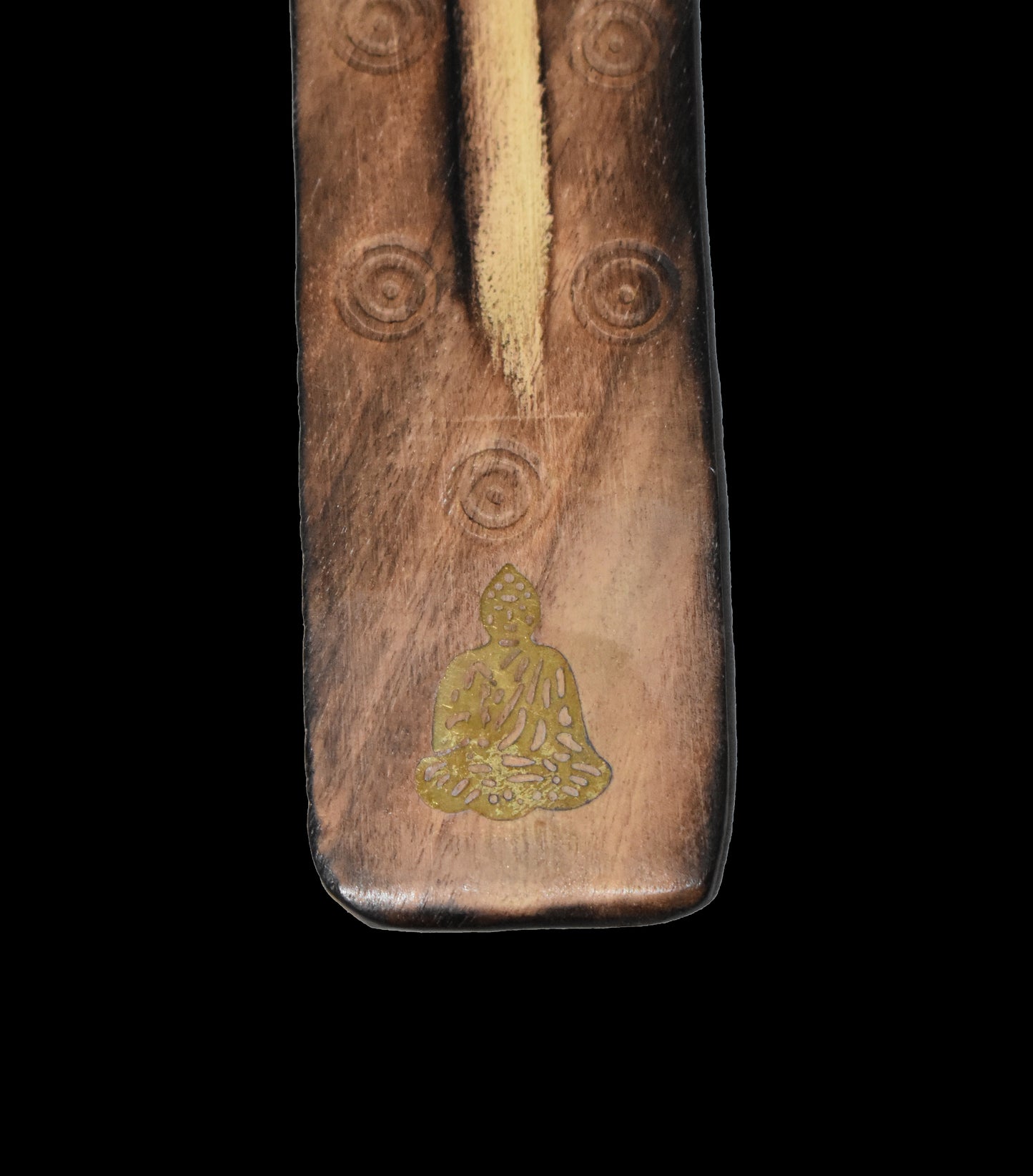 Hand Carved Buddha Wooden Ash Catcher