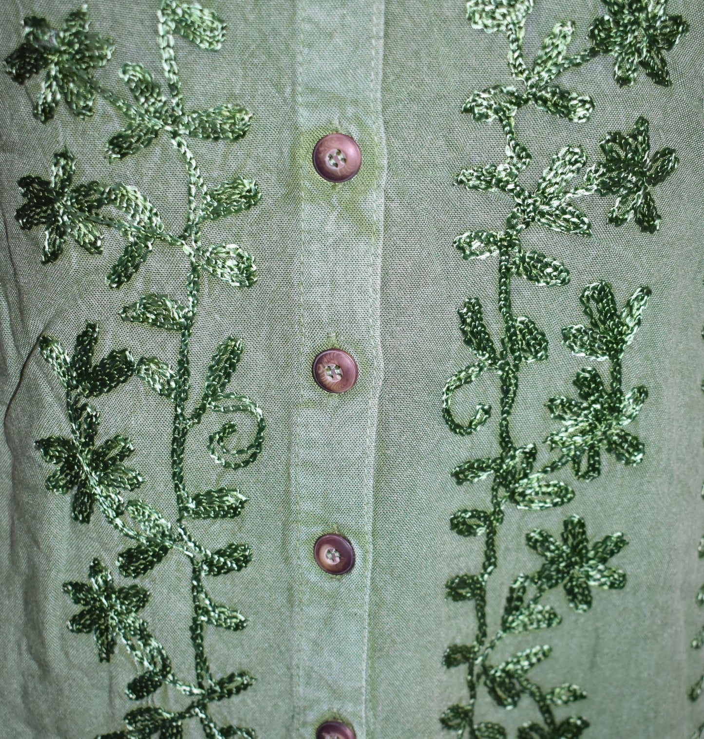 Embroidered Floral Blouse