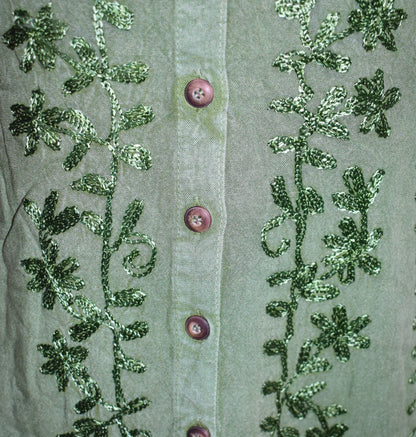 Embroidered Floral Blouse