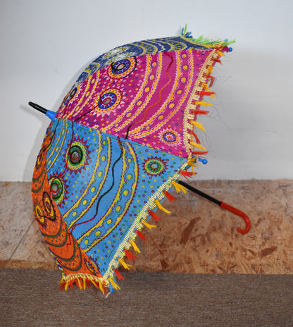 Patchwork Cotton Parasols