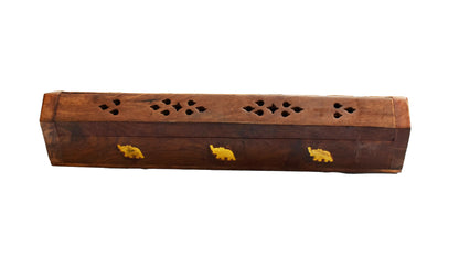 Mango Wood Incense Burner Box