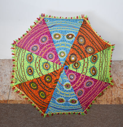 Patchwork Cotton Parasols