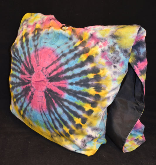 Tie Dye Cotton Monk Bag