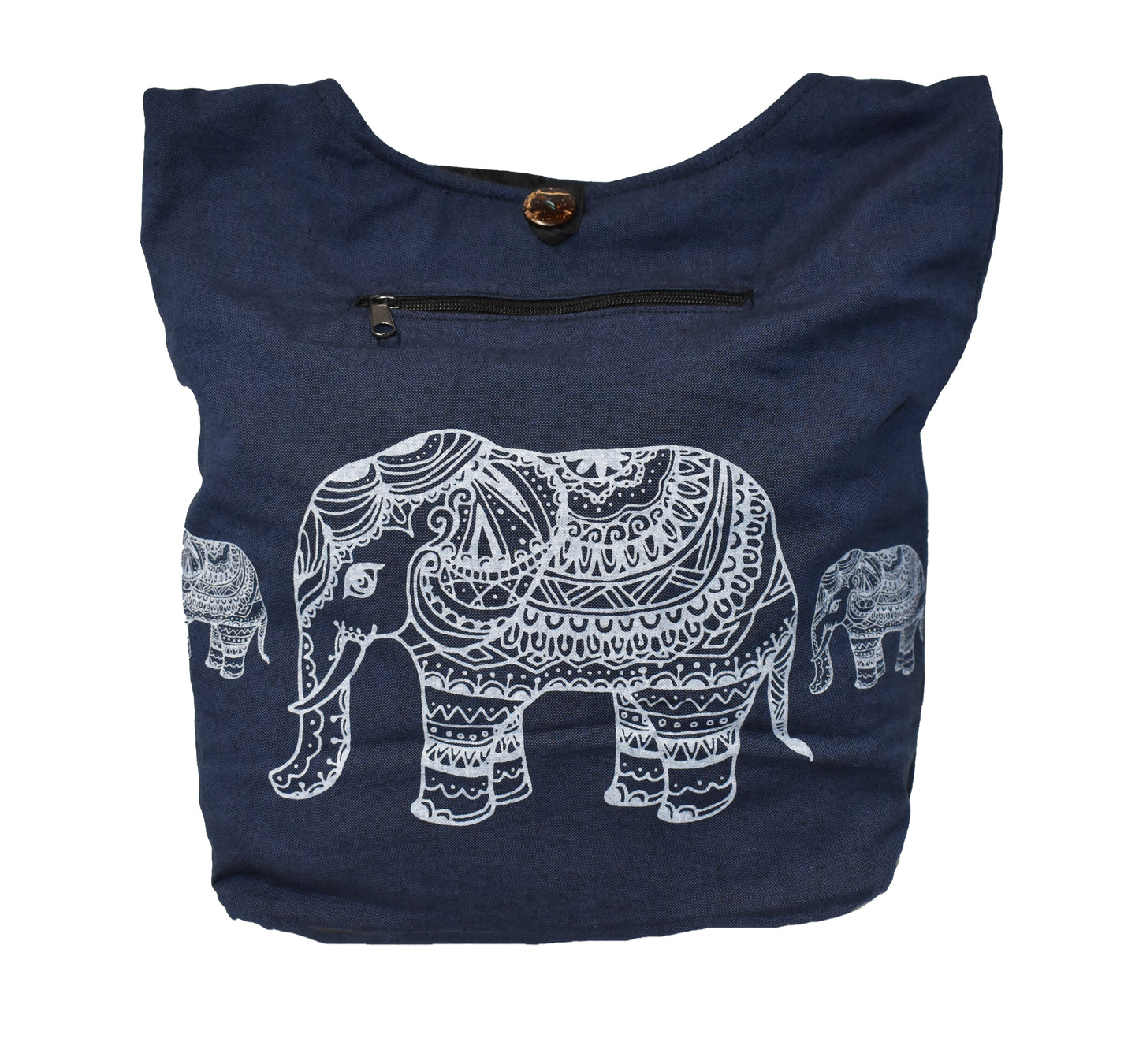 Elephant Print Sadhu Shoulder Bag