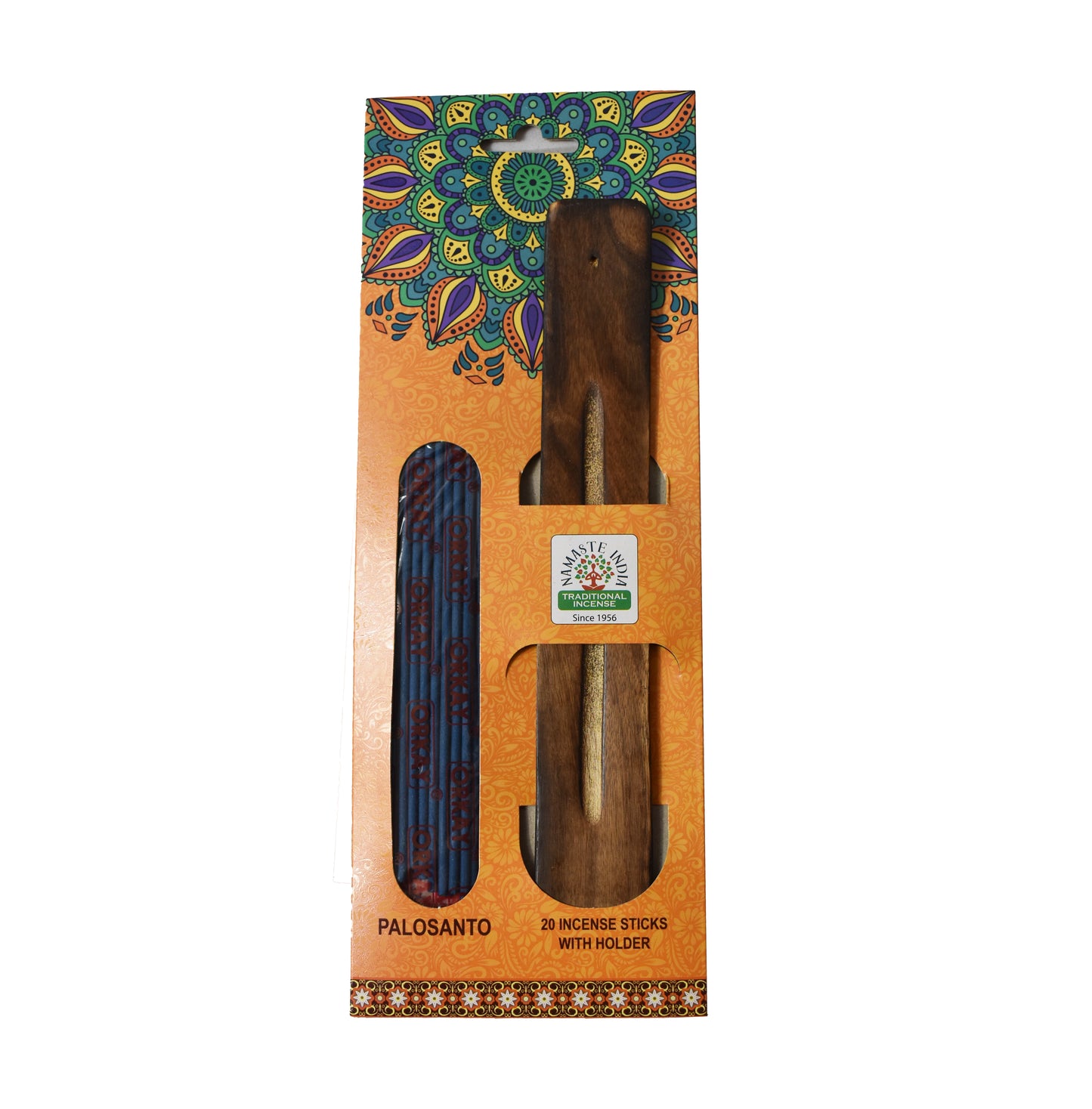 Namaste India Incense and Ash Catcher Gift Set