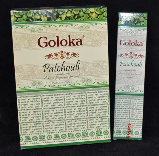 Goloka Patchouli Incense